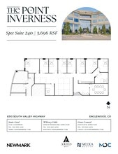 8310 S Valley Hwy, Englewood, CO à louer Plan d’étage– Image 1 sur 1