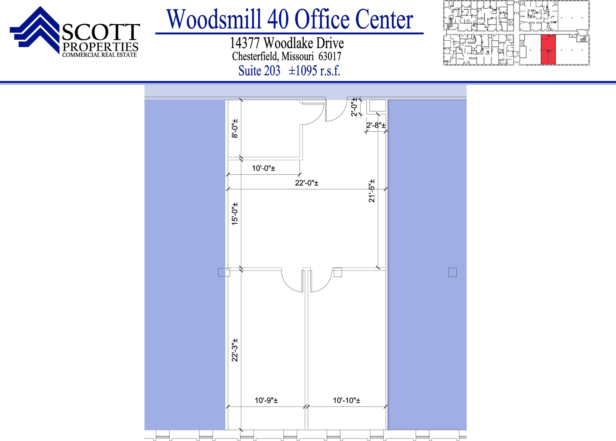 14377 Woodlake Dr, Chesterfield, MO à louer Photo de l’immeuble– Image 1 sur 1