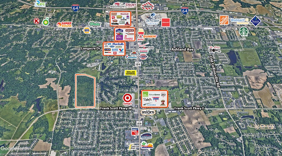 481 Frank Scott Pky W, Belleville, IL à vendre - Photo de l’immeuble – Image 2 sur 2