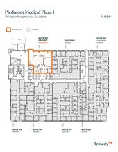 775 Poplar Rd, Newnan, GA à louer Plan d’étage– Image 1 sur 1