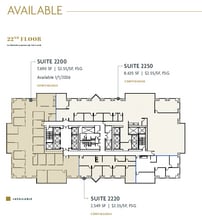 750 B St, San Diego, CA à louer Plan d’étage– Image 1 sur 1