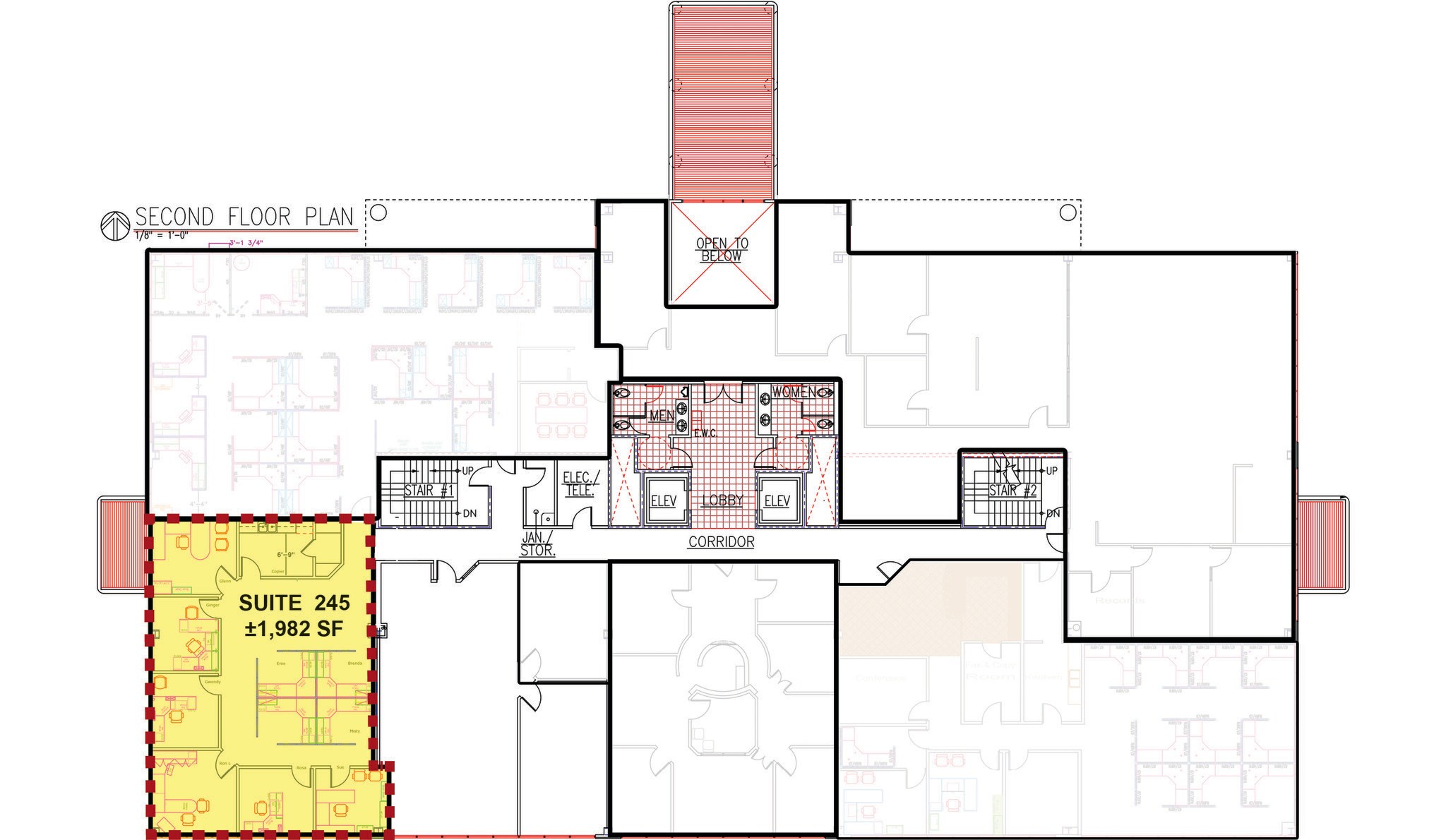 8315 Cantrell Rd, Little Rock, AR à louer Plan d’étage– Image 1 sur 2