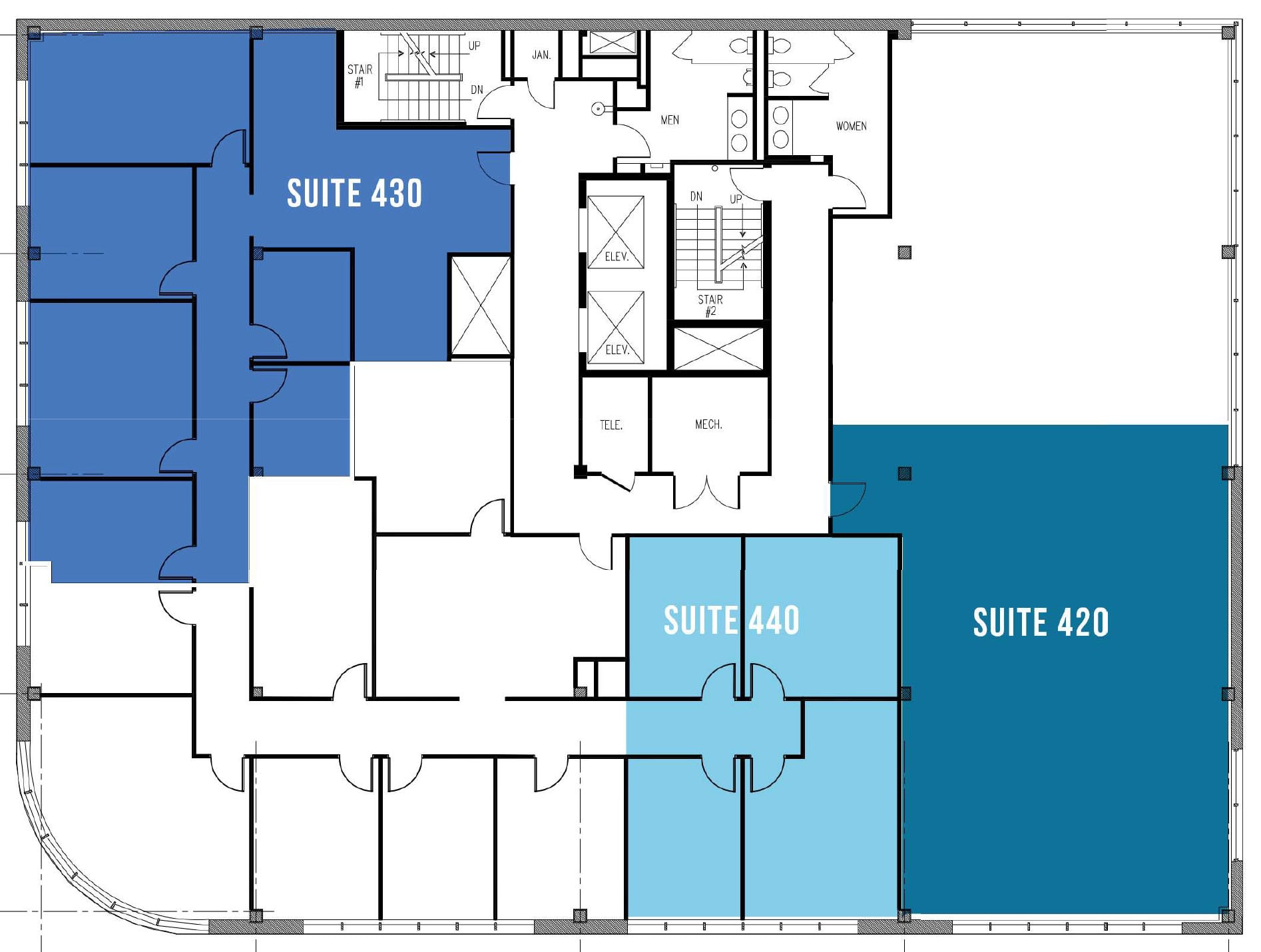 4720 Montgomery Ln, Bethesda, MD à louer Plan d’étage– Image 1 sur 1