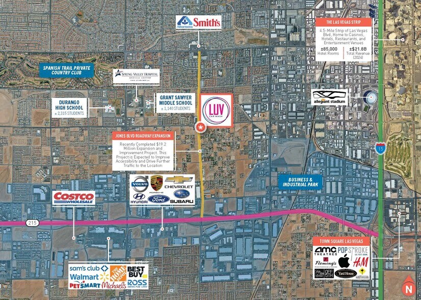 5730 S Jones Blvd, Las Vegas, NV à vendre - Photo de l’immeuble – Image 3 sur 5