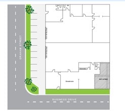 5482 Business Dr, Huntington Beach, CA à louer Plan d’étage– Image 1 sur 1