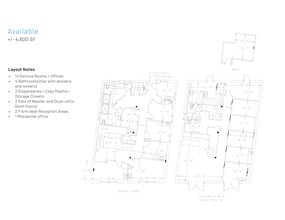 1212 South Blvd, Charlotte, NC à louer Plan d’étage– Image 1 sur 7