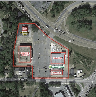 Plus de détails pour Overlook Rd Retail Center – Local commercial à vendre, Mobile, AL
