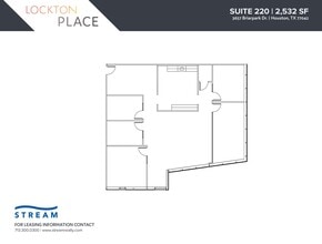 3657 Briarpark Dr, Houston, TX à louer Plan d’étage– Image 1 sur 1