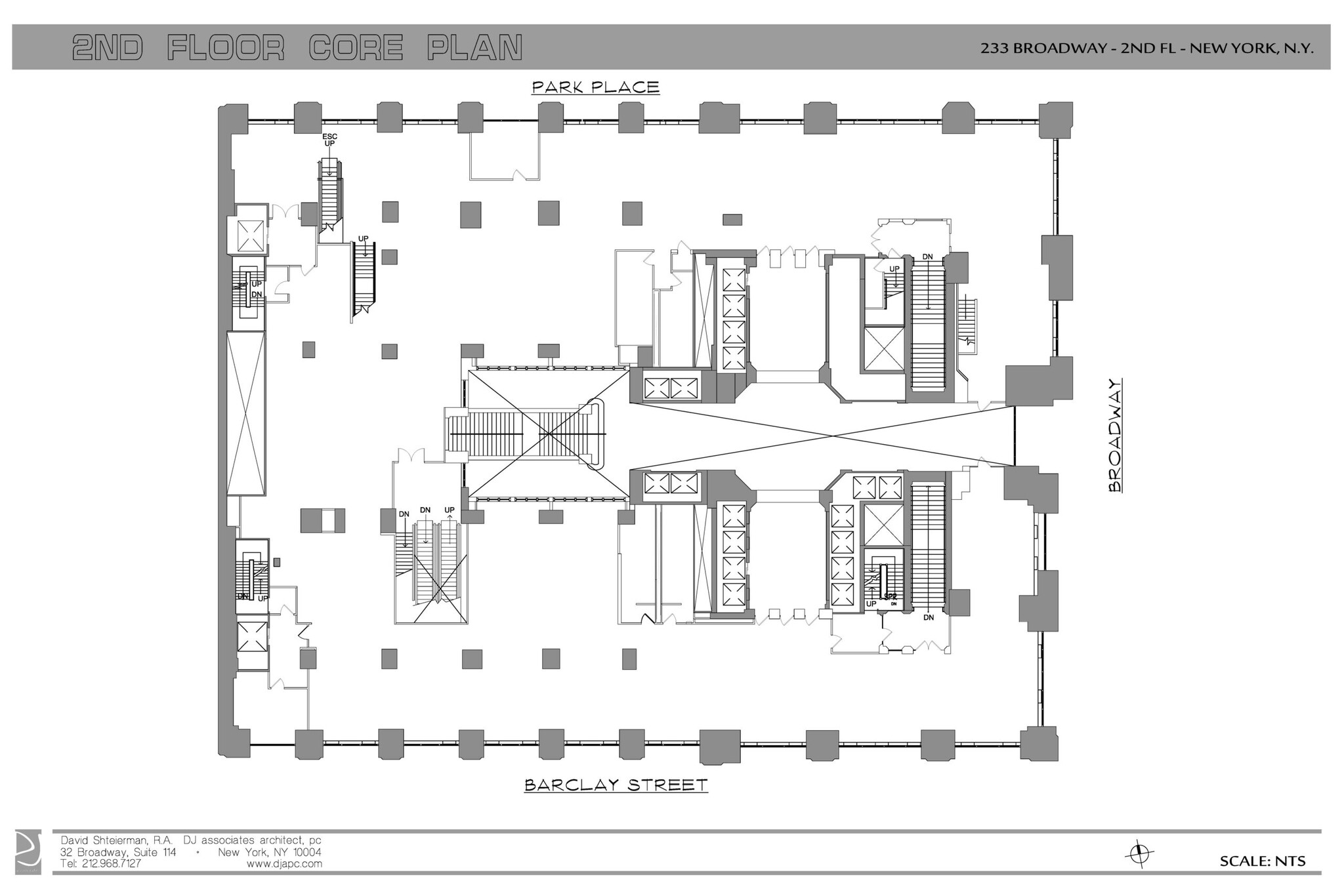 233 Broadway, New York, NY à louer Plan d’étage– Image 1 sur 10