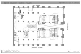 233 Broadway, New York, NY à louer Plan d’étage– Image 1 sur 10