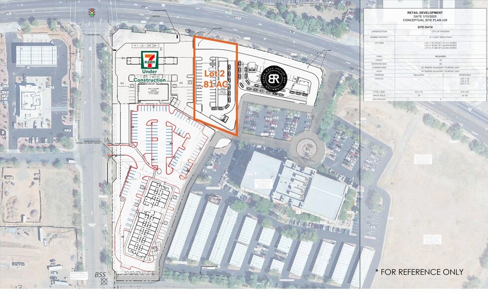 SEC Deer Valley Rd & 23rd Ave, Phoenix, AZ à vendre - Plan de site – Image 2 sur 2