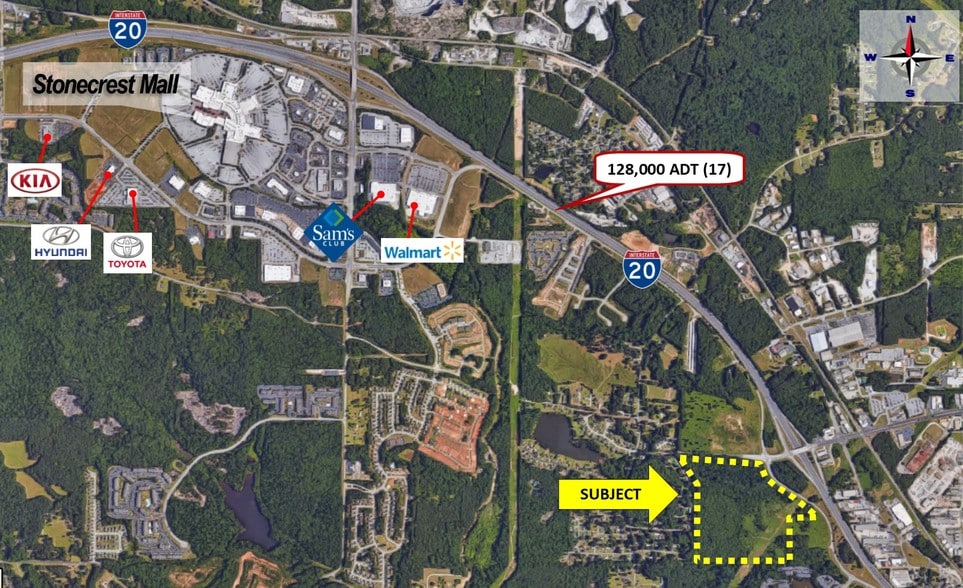 Sigman Rd, Conyers, GA à vendre - Aérien – Image 2 sur 2