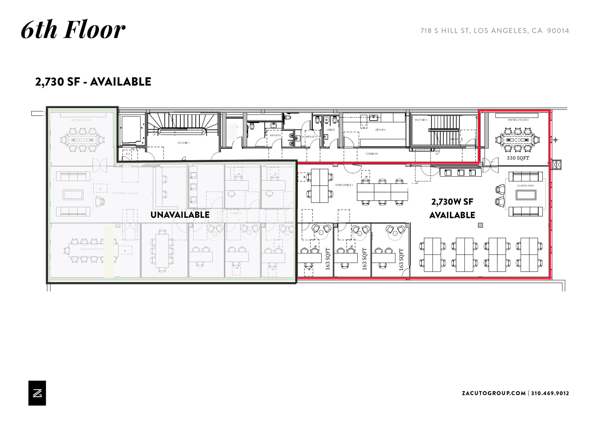 718 S Hill St, Los Angeles, CA à louer Photo intérieure– Image 1 sur 1