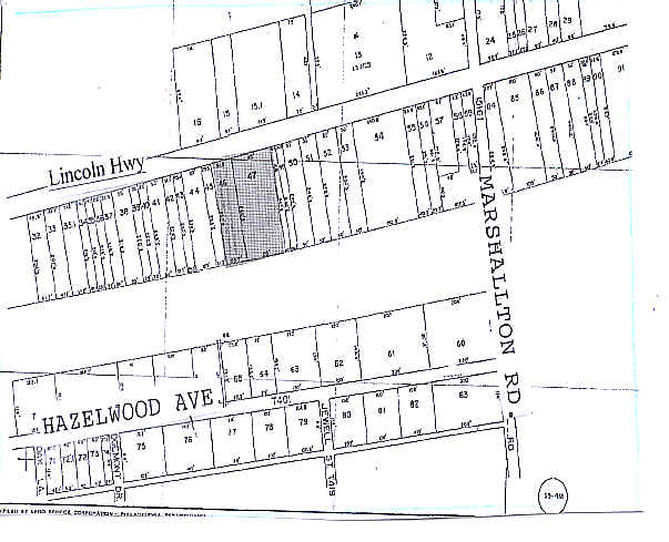 3612 Lincoln Hwy, Thorndale, PA à vendre - Plan cadastral – Image 3 sur 3