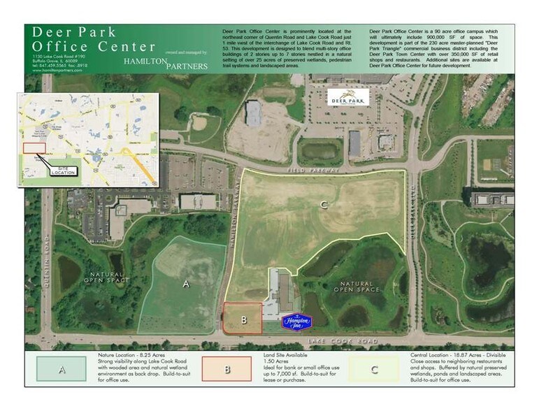 21690 Lake Cook Rd, Deer Park, IL à vendre - Photo principale – Image 1 sur 1