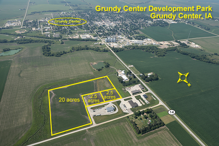 Hwy 14 & E Cottonwood, Grundy Center, IA à vendre - Photo de l’immeuble – Image 2 sur 2