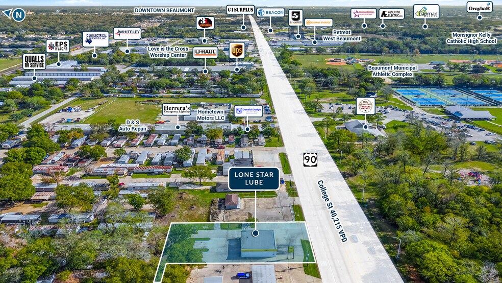 6596 College St, Beaumont, TX à vendre - Photo de l’immeuble – Image 2 sur 4