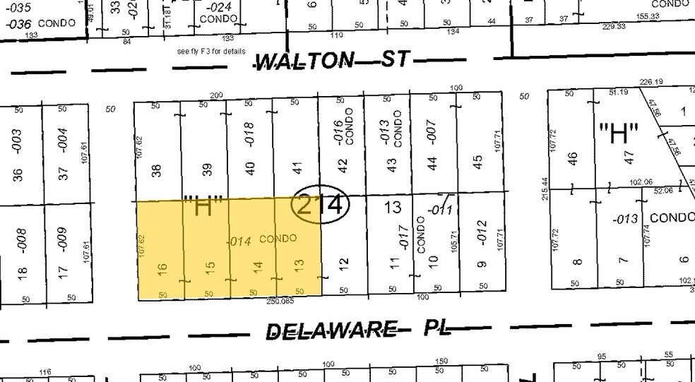 200 E Delaware Pl, Chicago, IL à vendre - Plan cadastral – Image 3 sur 6