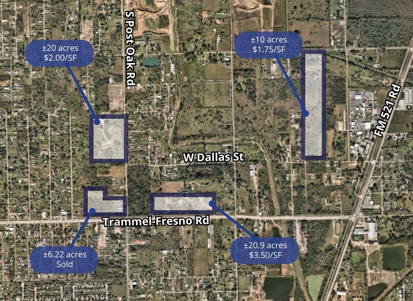 0 W Dallas Rd, Fresno, TX à vendre - Photo de l’immeuble – Image 2 sur 3
