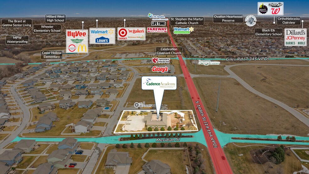 8661 S 168th Ave, Omaha, NE à vendre - Photo de l’immeuble – Image 3 sur 5