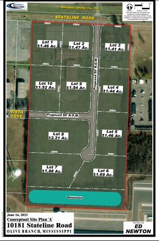 Plus de détails pour Olive Branch Land – Terrain à vendre, Olive Branch, MS