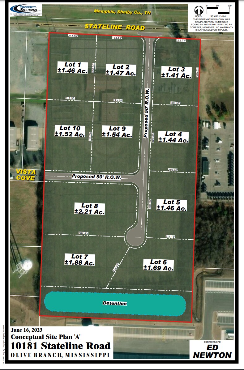 Olive Branch Land portefeuille de 2 biens à vendre sur LoopNet.fr Photo principale– Image 1 sur 3