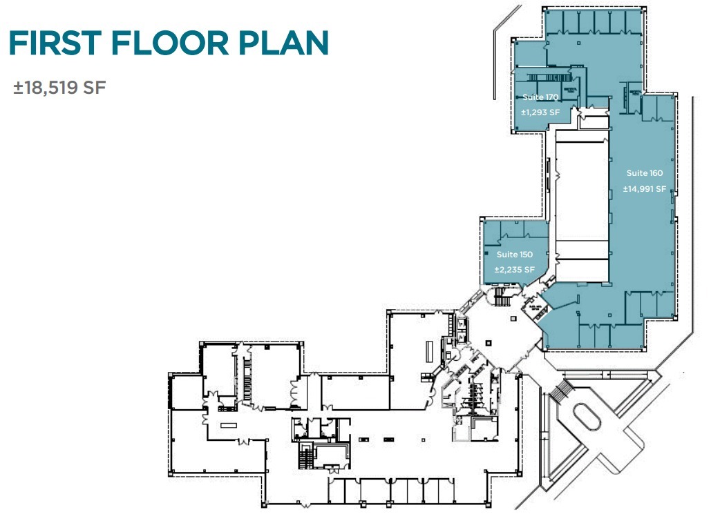 100 Wood Hollow Dr, Novato, CA à louer Plan d’étage– Image 1 sur 1