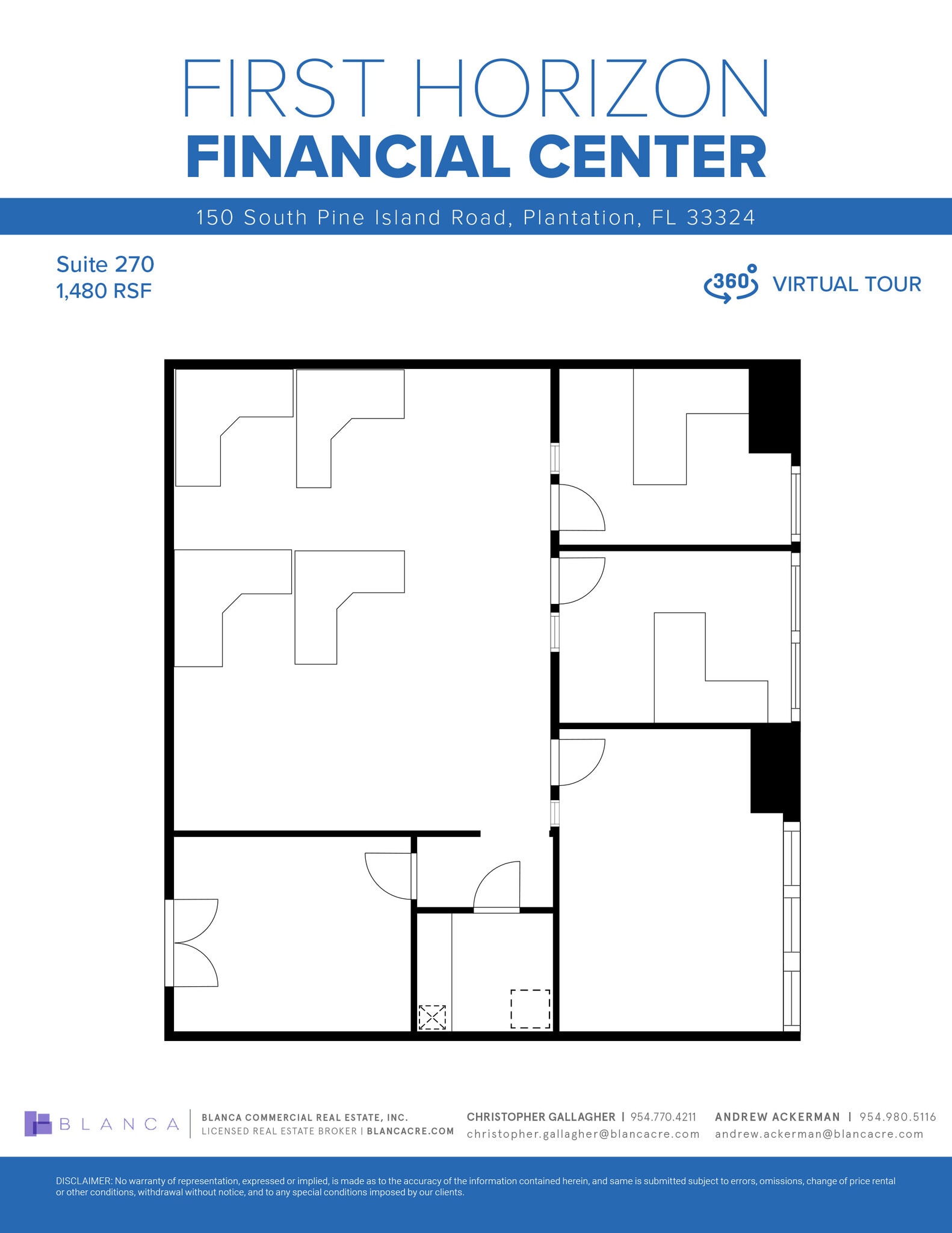 150 S Pine Island Rd, Plantation, FL à louer Plan d’étage– Image 1 sur 1