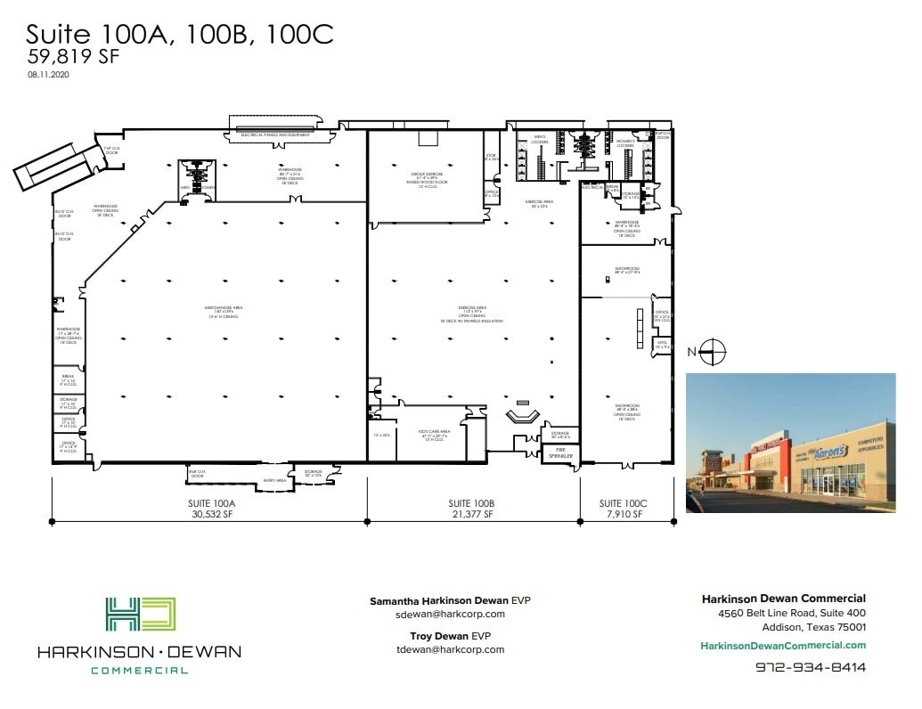 5000 Main St, The Colony, TX à louer Plan d’étage– Image 1 sur 1