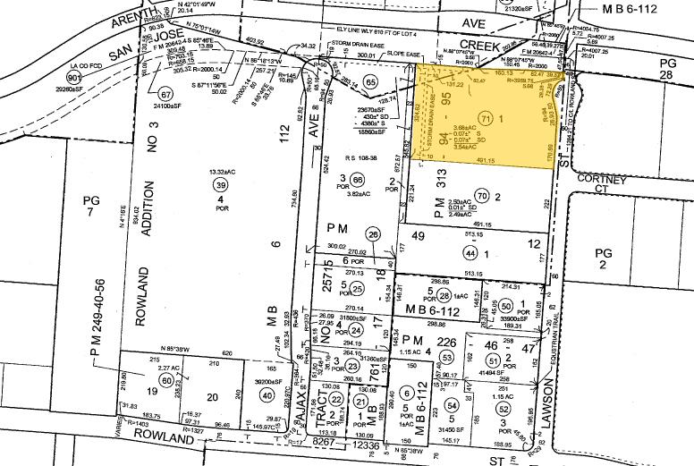 807-827 S Lawson St, City Of Industry, CA à louer - Plan cadastral – Image 2 sur 4