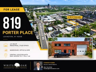 Plus de détails pour 819 Porter Pl, Lexington, KY - Industriel/Logistique à louer