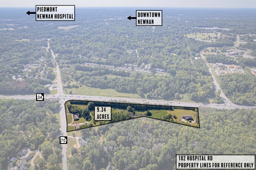 1 Roscoe Rd, Newnan, GA à vendre - Aérien – Image 1 sur 8