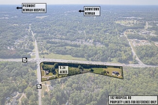 Plus de détails pour 1 Roscoe Rd, Newnan, GA - Terrain à vendre