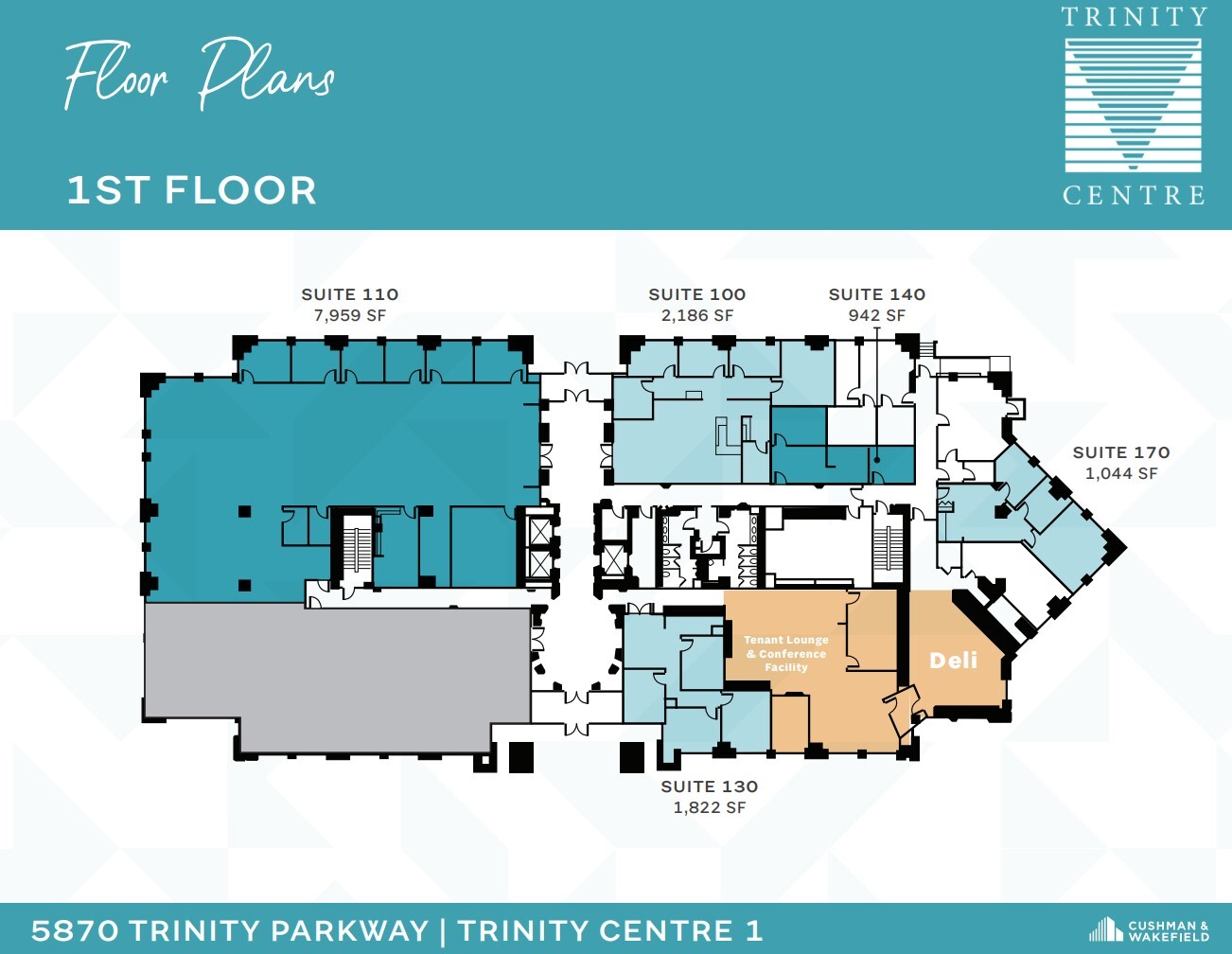 5870 Trinity Pky, Centreville, VA à louer Plan d’étage– Image 1 sur 1