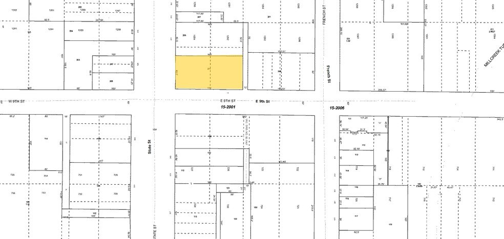 901 State St, Erie, PA à vendre - Plan cadastral – Image 2 sur 3