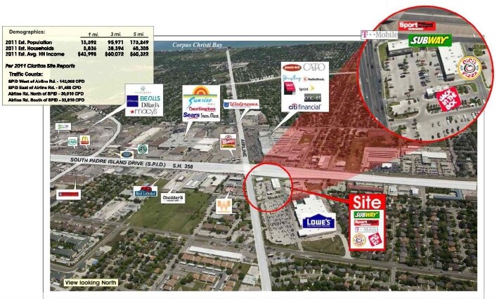 1502 Airline Rd, Corpus Christi, TX à louer - Aérien – Image 2 sur 8
