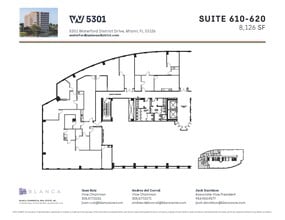 5200 Waterford District Dr, Miami, FL à louer Plan d’étage– Image 1 sur 1
