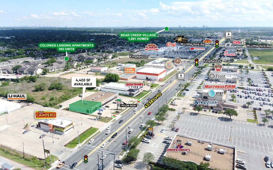 6608 Highway 6 N, Houston, TX à louer - Photo de l’immeuble – Image 3 sur 3