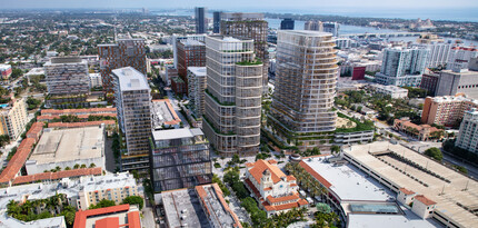 15 City Pl, West Palm Beach, FL - VUE AÉRIENNE  vue de carte