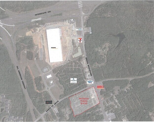 5657 Bragg Blvd, Fayetteville, NC à vendre - Aérien – Image 2 sur 4