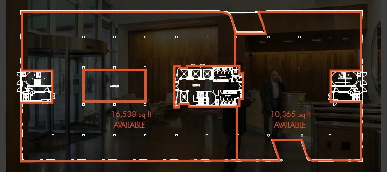 1 Piccadilly Gdns, Manchester à louer Plan d’étage– Image 1 sur 2