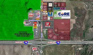 Plus de détails pour I-70 and 1st Street, Bennett, CO - Terrain à louer