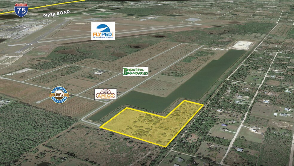 8432-8498 Woodward Rd, Punta Gorda, FL à vendre - Aérien – Image 1 sur 7