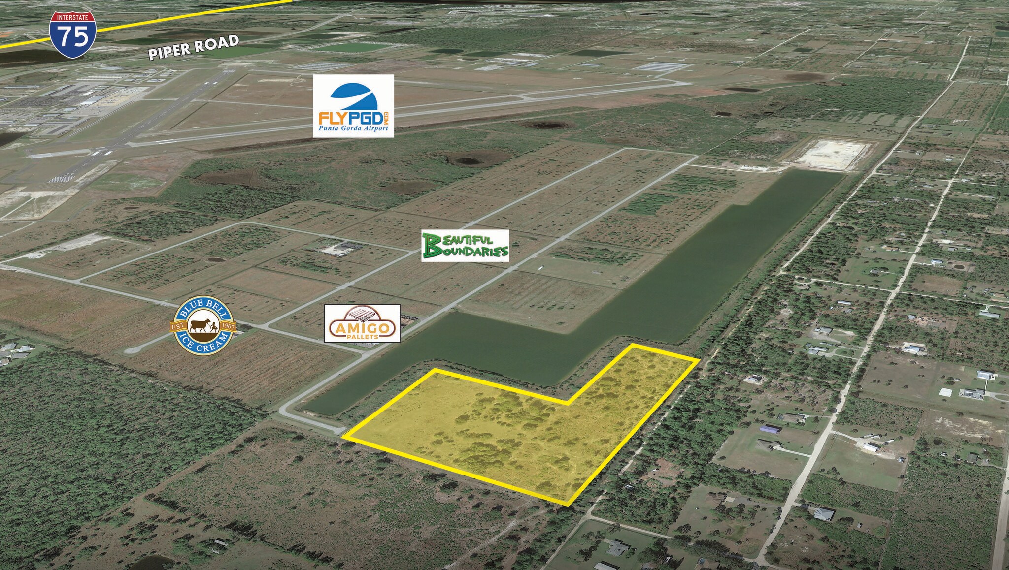 8432-8498 Woodward Rd, Punta Gorda, FL à vendre Aérien– Image 1 sur 8