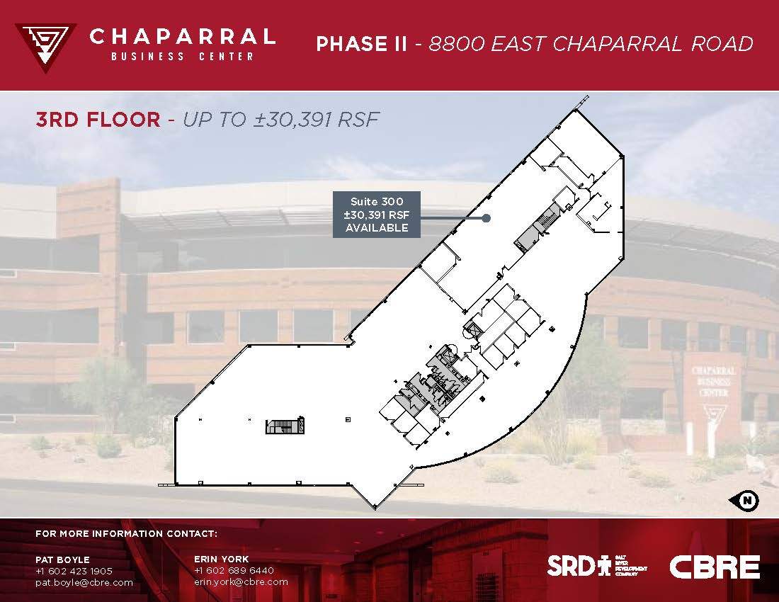 8860 E Chaparral Rd, Scottsdale, AZ à louer Plan d’étage– Image 1 sur 1