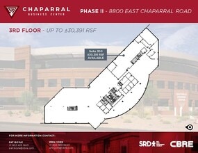 8860 E Chaparral Rd, Scottsdale, AZ à louer Plan d’étage– Image 1 sur 1