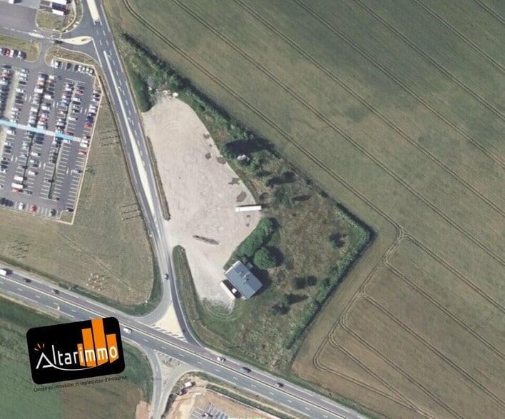 Terrain dans La Madeleine-de-Nonancourt à vendre - Aérien – Image 2 sur 3