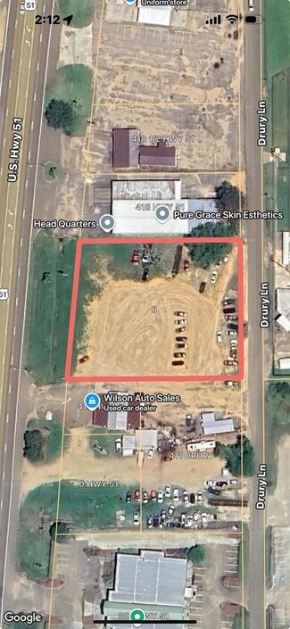 Plus de détails pour Highway 51 N, Brookhaven, MS - Terrain à vendre