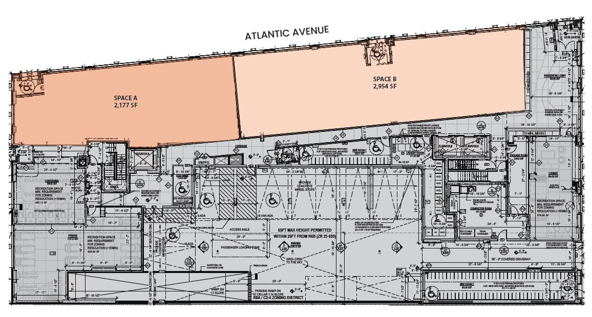 2886 Atlantic Ave, Brooklyn, NY à louer Plan d’étage– Image 1 sur 1