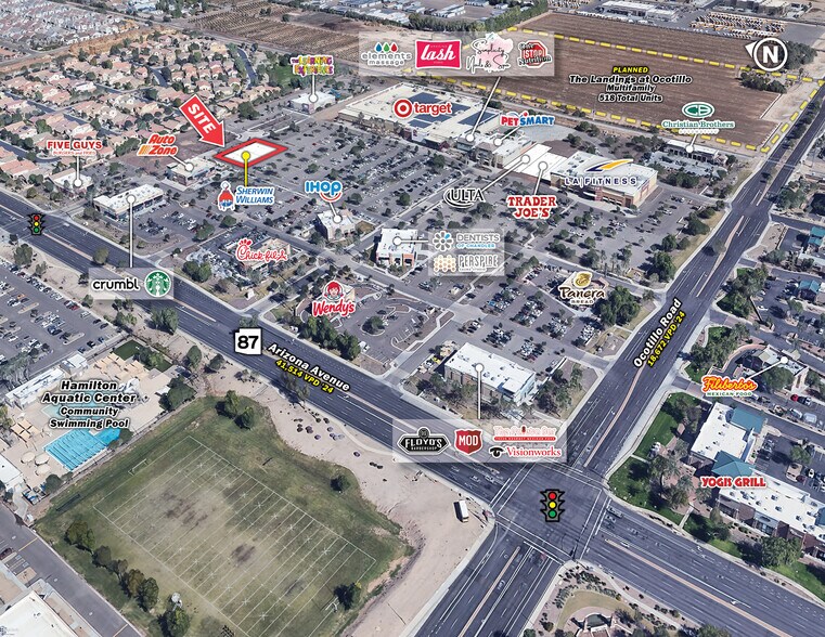 NEC Ocotillo Rd & Arizona Ave, Chandler, AZ à louer - Photo de l’immeuble – Image 1 sur 2